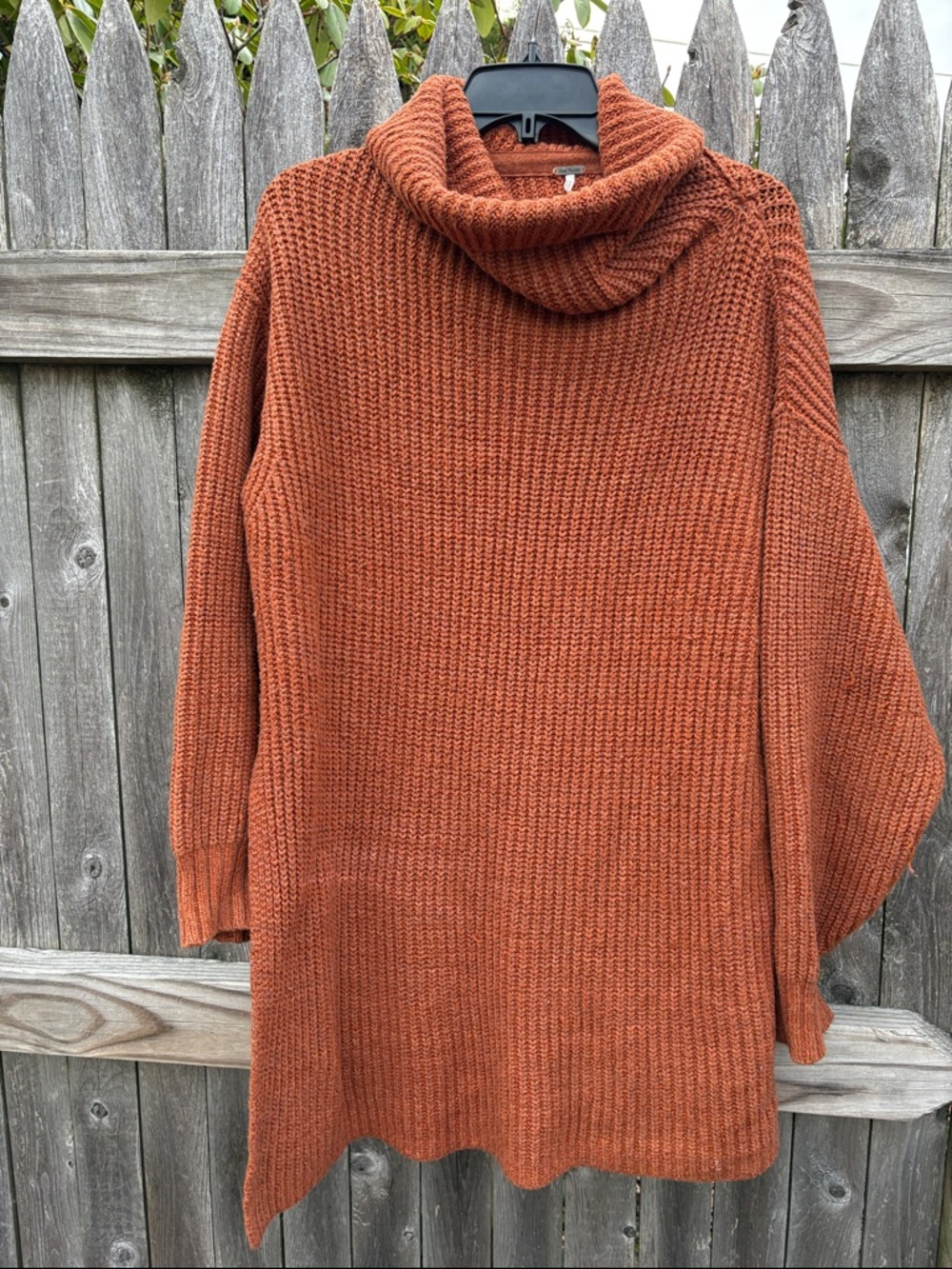 Free People large chunky turtleneck tunic.